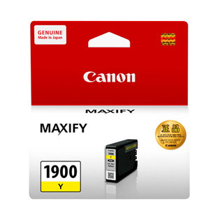 [정품]캐논 컬러잉크[PGI-1900Y][노랑][300매/호환기종:MB-2390]