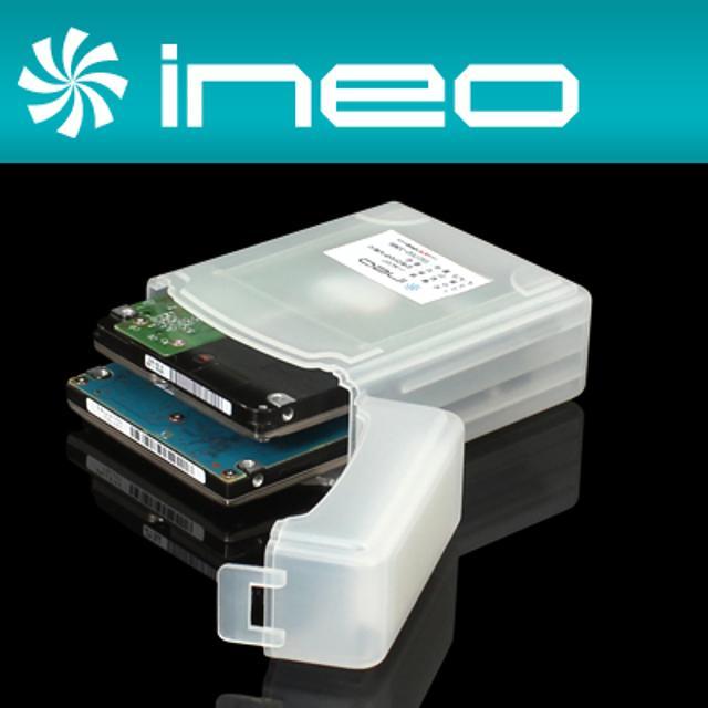 ineo 하드디스크 보호 케이스(2.5＂ 2Bay)[I-NC07]