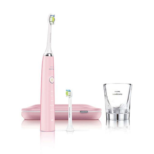 소닉케어 다이아몬드클린 핑크 전동칫솔 HX9362/67 HX-9362
