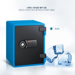 [무료배송] 디지털 내화금고 YES-031D [블루]