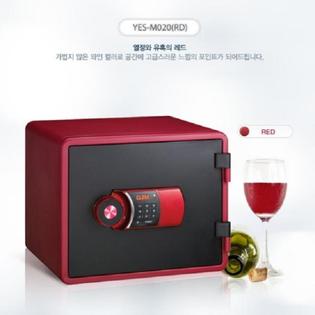 안전금고 YES-M020 레드 디지털 내화금고