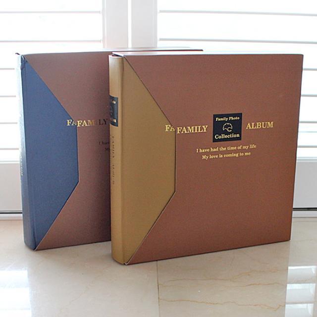 Family 52매 양장 앨범 블루