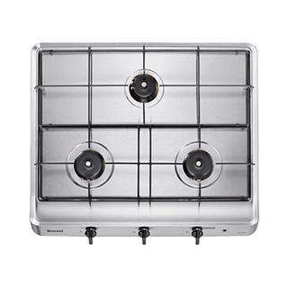 빌트인 3구 가스레인지 RBR-S3003D [LNG/LPG /스테인레스 상판 / 전면 그레이트 / 건전지식 전원]