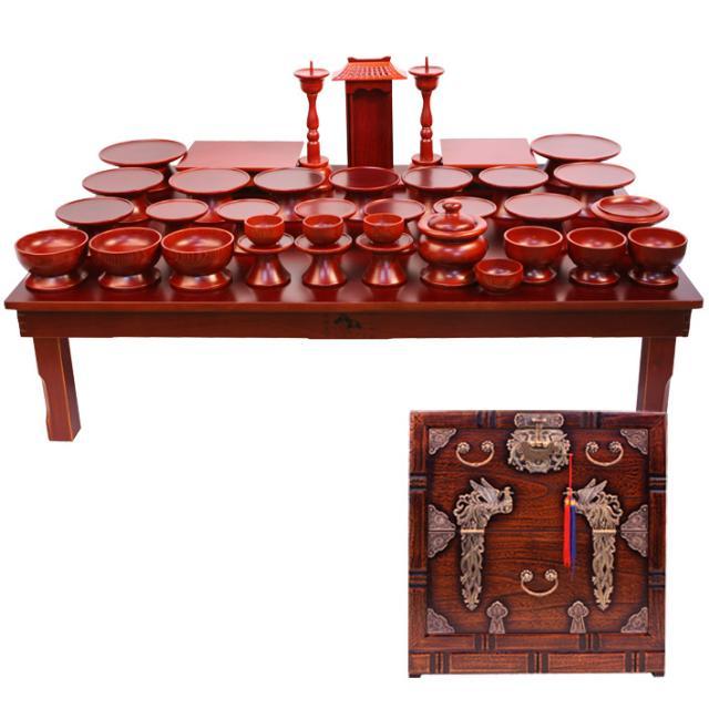 국산명가37p+봉황오동나무제기함