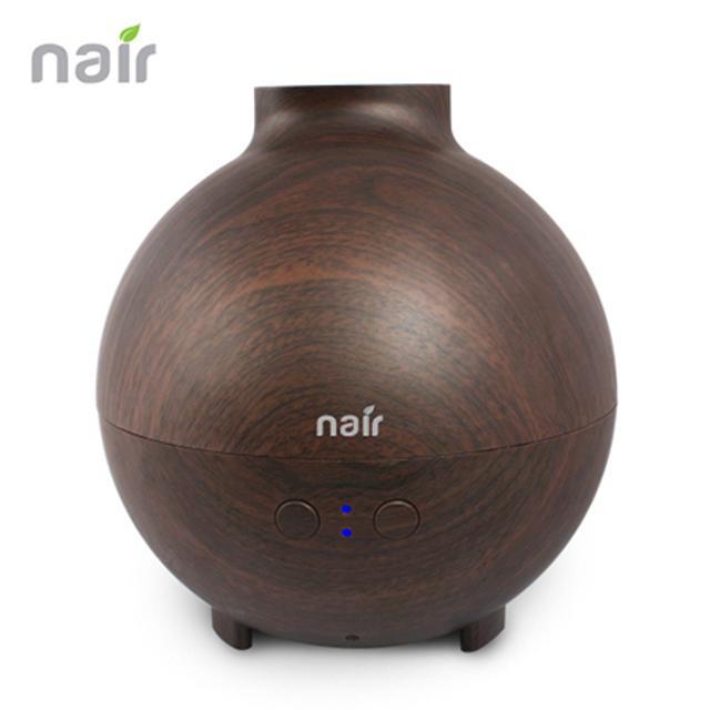 아로마 디퓨저 가습기 NAD-Z20006D [오일 별도구매 / 다채로운 은은한 조명 / 우드타입 / 초음파식 자연 가습]