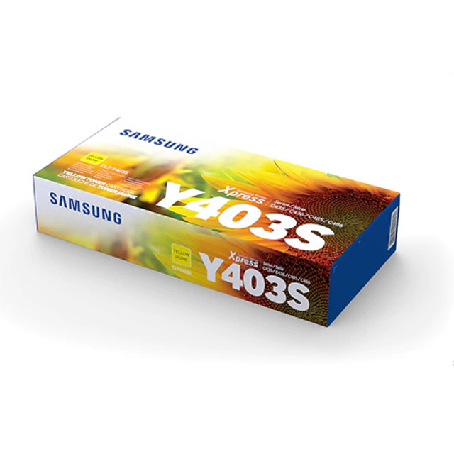 [정품]삼성 컬러토너[CLT-Y403S][노랑][1,000매/호환기종:SL-C435, 436, 485, 486, 485FW, 486FW]