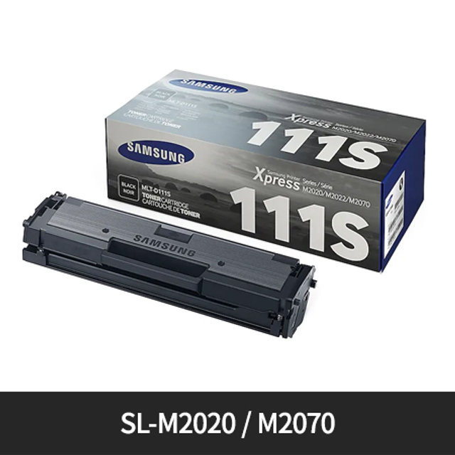 [정풍]삼성 흑백/블랙토너[MLT-D111S][검정][1,000매]/호환기종:SL-M2020 / M2070]