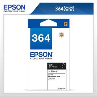 [정품]엡손 흑백/블랙잉크[T3641][검정][250매/호환기종:XP-245]
