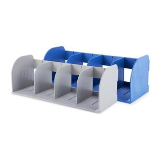 심플한 사무용품 점보 책꽂이 조립식 42115 블루