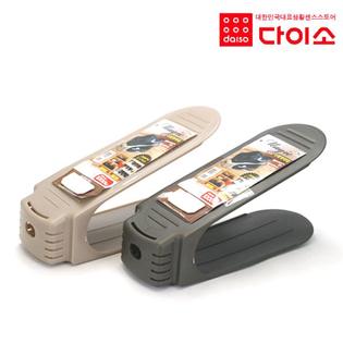 9735_매직신발정리대(소) 브라운/그레이-43270