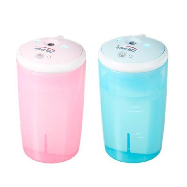 충전식 USB 가습기 차량겸용 (핑크/블루) 