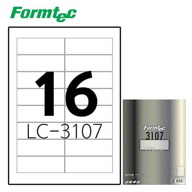  레이저 반투명 라벨 LC-3107 10매입
