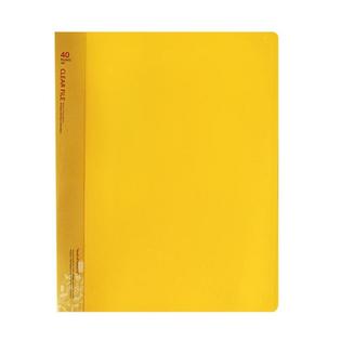 클리어화일 _40P (A4:노랑) 1개