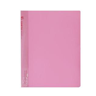 클리어화일 _40P (A4:분홍) 1개