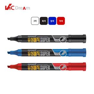 유성매직슈퍼-C 적색 1DZ (12개입)