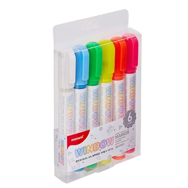 윈도우 마카 6색 세트