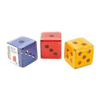 캐릭터 북앤드 주사위형 1조(2개입) 노랑:1개
