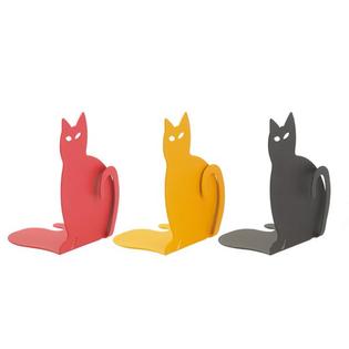 캐릭터 북앤드 꼬리고양이 1조(2개입) 검정:1개