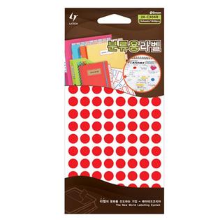 오피스라벨_20-C304 R/ 9 mm/ 15장