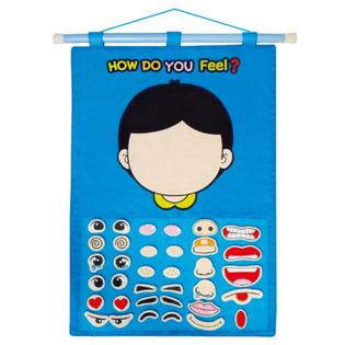 유아용 벽걸이 교구_HOW DO YOU FEEL 1set