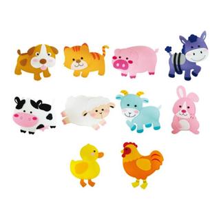 유아 교육자료 가축(10종) 1set