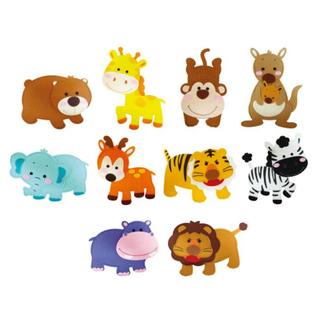 유아 교육자료 야생사파리(10종) 1set