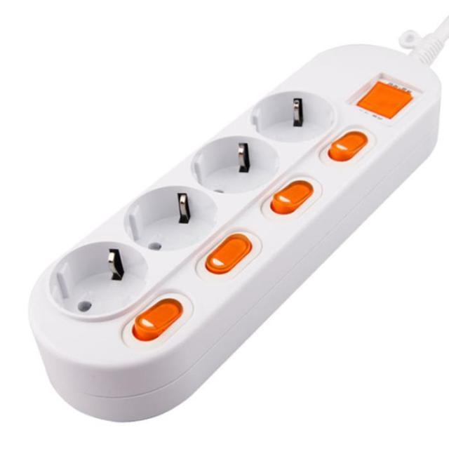 개별 4구 접지 멀티탭 (16A) 1.5M/2.5M/4.5M