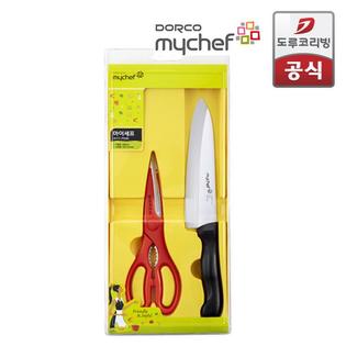마이셰프 베이직 백일홍 칼세트 3호 [식도(중)+가위]