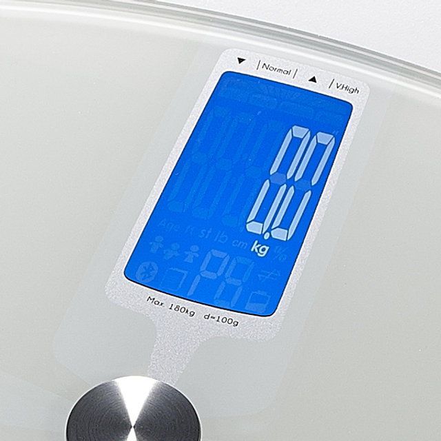 블루투스 체지방 체중계 GBF-1257B (화이트/블랙)