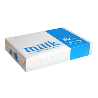밀크 A4 복사용지(A4용지) 80g 500매 1권