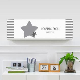 벽걸이에어컨커버 스타그레이(95x27x19)