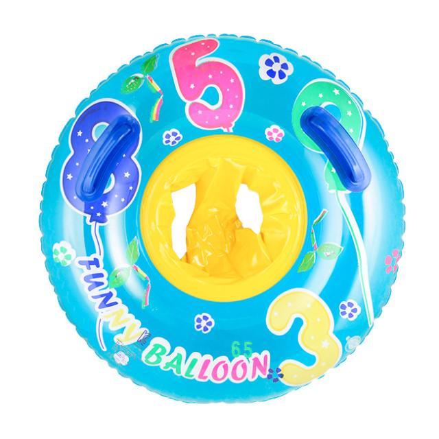 65cm 안전손잡이 원형보행기튜브(파랑)