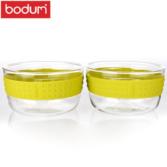 파비나 글라스 샐러드볼 12.5cm(그린) 2p