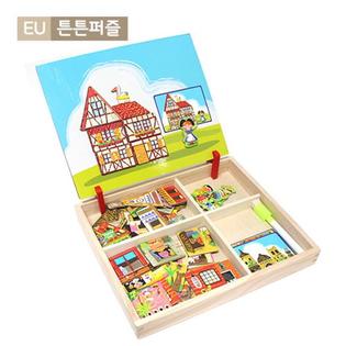 튼튼 나라별 집 짓기 퍼즐