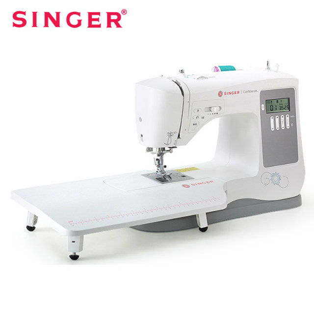 재봉기 싱거7640 NEW-SINGER7640 [컴퓨터 자동셋팅 / 200종 패턴 / (G구성)단품 / 무상AS / 수강증]