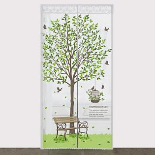 다샵 EVA일체형 방풍 바람막이 벤치 반투명 100x210cm