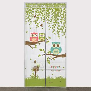다샵 EVA일체형 방풍 바람막이 행복부엉이 반투명 100x210cm