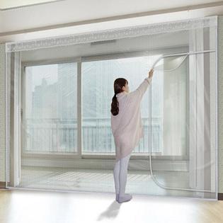 다샵 베란다형지퍼식 방풍 바람막이 에어캡 350x250cm