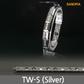 사노피아 게르마늄 텅스텐 팔찌 TW-S (실버 S)
