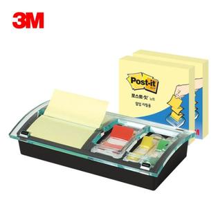 3M 포스트잇 뽑아쓰는 팝업 DS-100 크리스탈 콤보 디스펜서