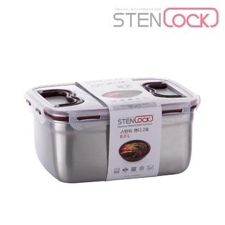 스텐밀폐용기 김치통 클래식 핸디 02호 6,000ml