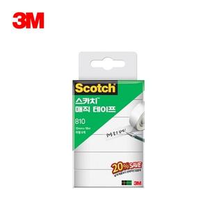 3M 스카치 매직 테이프 1인치 810R-6 12x18