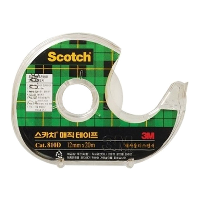 3M 스카치 매직 테이프 810D 12x20