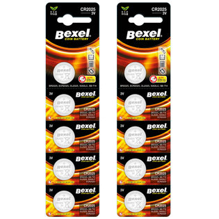 [1만원이상 카드5%] 벡셀 CR2025 리튬건전지 10알