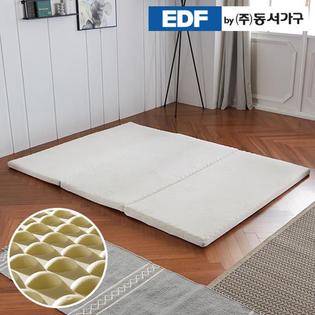 XXXXXX판매종료XXXXXX볼라텍스 3단 접이식 토퍼 매트리스 Q퀸 DF637085 _클로버