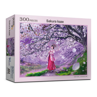 300피스 사쿠라의 바람 직소퍼즐 PL484