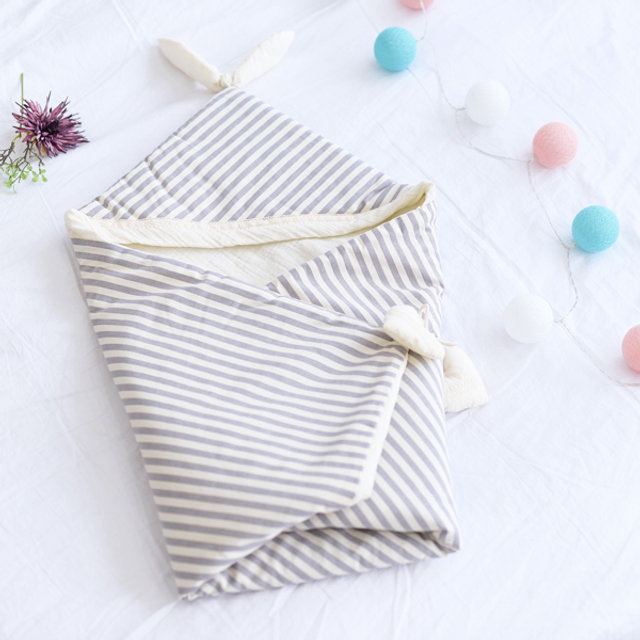 [비비엔다] 신생아 겉싸개 3종 모음전 (그레이)