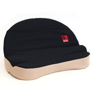 편안한 미요 북쿠션 블랙+베이지