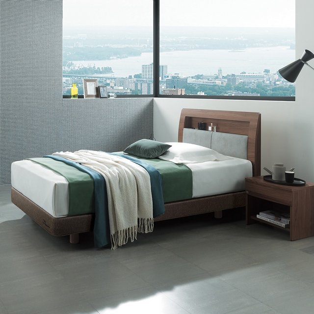 BRA 1439-N HT-L등급/SS(슈퍼싱글사이즈) _월넛