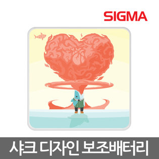 샤크 사랑에빠진상어 10000mAh 보조배터리